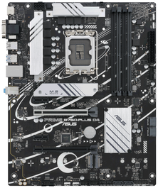 ASUS PRIME B760-PLUS D4 Placa Base Intel B760 LGA 1700 ATX DDR4-SDRAM