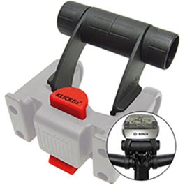 Klickfix Soporte Multi Clip E para E-Bike Display | Extensión manillar 25,4 mm | Compatible Bosch y TranzX