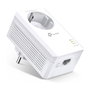 TP-Link TL-PA7017P Adaptador Powerline Gigabit con Enchufe Integrado, Blanco