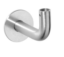 Didheya Soporte Pasamanos Curvo Inoxidable Ø15 80