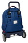 Safta Mochila Grande con Ruedas Super Mario "Mamma Mia" Compacta Evolutiva Extensible 33x45x22cm