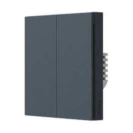 Aqara Smart Wall Switch H1 EU Double Rocker Gris (No Neutral)