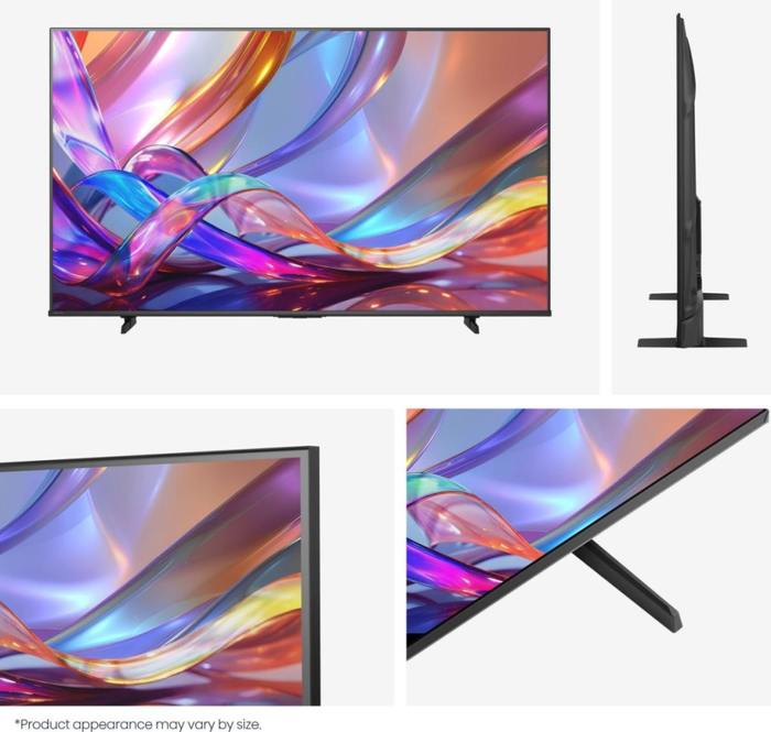 Hisense 55Q7S Smart TV 55" (139.7 cm) QLED 4K Ultra HD con HDR Dolby Vision IQ, VRR/ALLM, 2xHDMI 2.1, Wi-Fi, Bluetooth, Negro