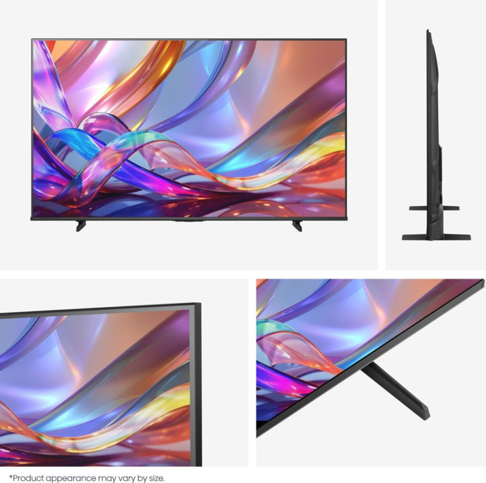 Hisense 55Q7S - Televisor 55" 4K Ultra HD QLED Smart TV con HDR10+, Dolby Vision IQ, HDMI 2.1, WiFi y Bluetooth - Negro