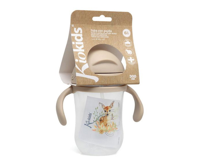 Taza Aprendizaje 300 mL Pp Beige