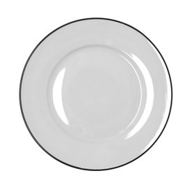 Plato Llano Porcelana Glacial Filo Bidasoa 27 cm