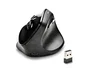 NGS EVO Moksha Ratón Vertical Ergonómico Inalámbrico Negro