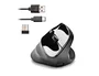 NGS EVO Moksha Ratón Vertical Ergonómico Inalámbrico Negro