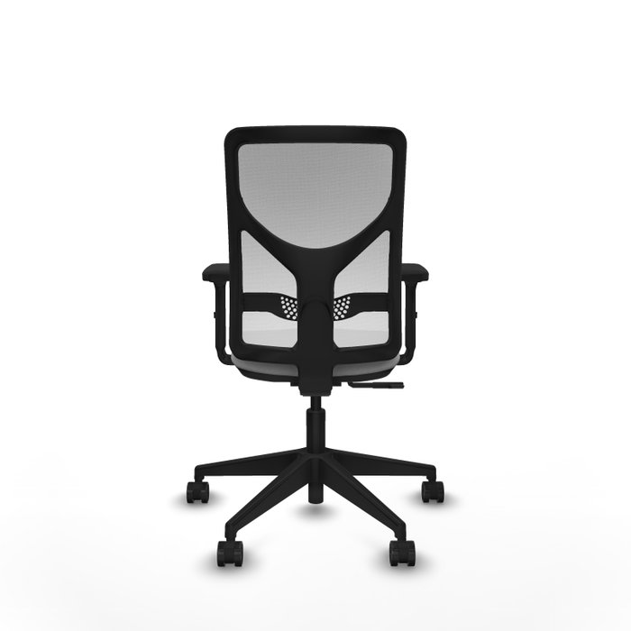 PIQUERAS Y CRESPO Silla de oficina Motilla con mecanismo Sincro, Gris claro y Blanco PIQUERAS Y CRESPO Silla de oficina Motilla con mecanismo Sincro, Gris claro y Blanco
