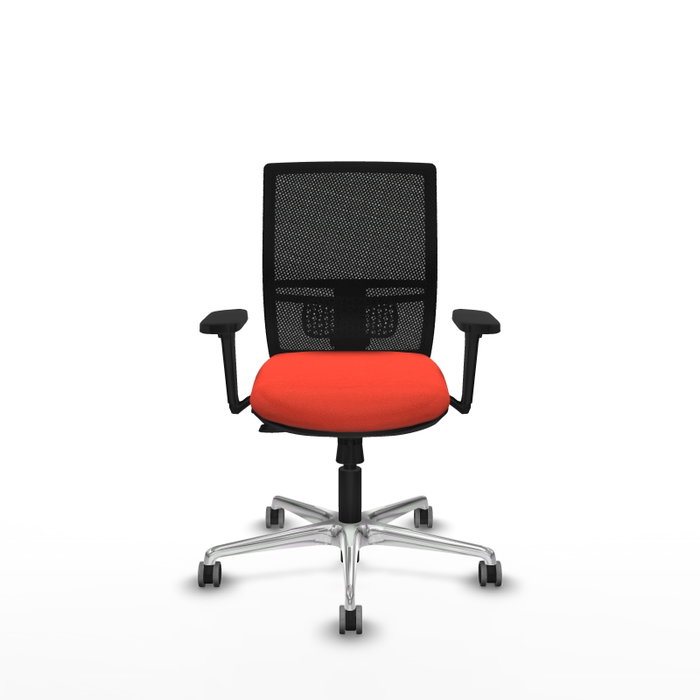 PIQUERAS Y CRESPO Silla de oficina Yunquera Naranja oscuro y Negro