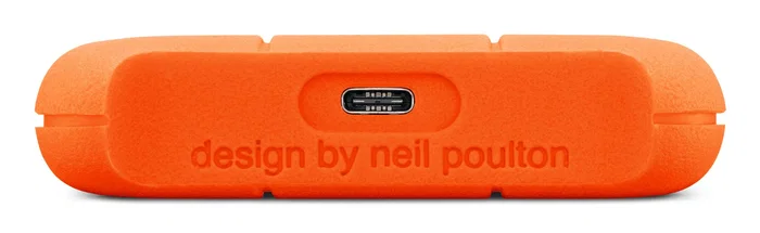 Seagate LaCie Rugged Mini 1 TB USB Tipo C Naranja