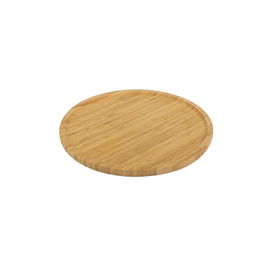 Leone Bandeja Redonda Bambú, Diámetro 28 cm, Altura 1.5 cm