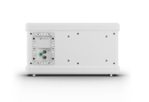 LD Systems LDDQORSUB8W Subwoofer de 8" para Instalación Interior/Exterior, Blanco, 4 Ohmios, 240W RMS, IP55