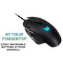 Acer Predator Cestus 315 Ratón Gaming Óptico USB 8 Botones Programables 6500 DPI para PC Windows, Negro