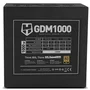 Nox Hummer GDM 1000W - Fuente de Alimentación ATX 3.1 Modular 80 Plus Gold, PCIe 5.1, Ventilador 120mm - NXHUMMER1000GDM