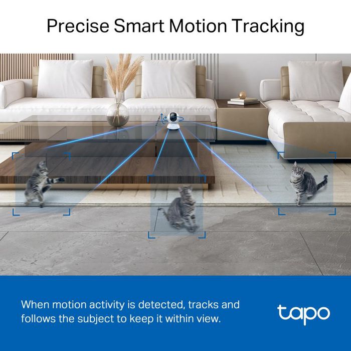 Tp-Link Tapo C220 Cámara de seguridad 2K QHD con giro de 360°