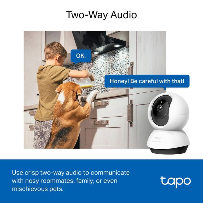 Tp-Link Tapo C220 Cámara de seguridad 2K QHD con giro de 360°