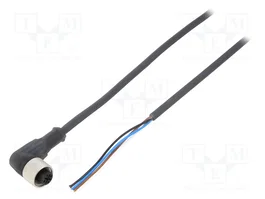 TELEMECANIQUE SENSORS Cable para sensores M12 hembra angular 2m
