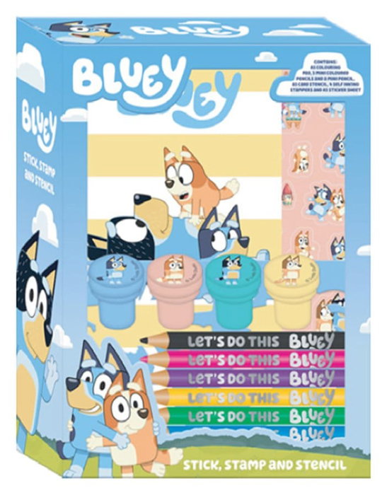 Thumbs Up Bluey Set de colorear creativo de 14 piezas Thumbs Up Bluey Set de colorear creativo de 14 piezas