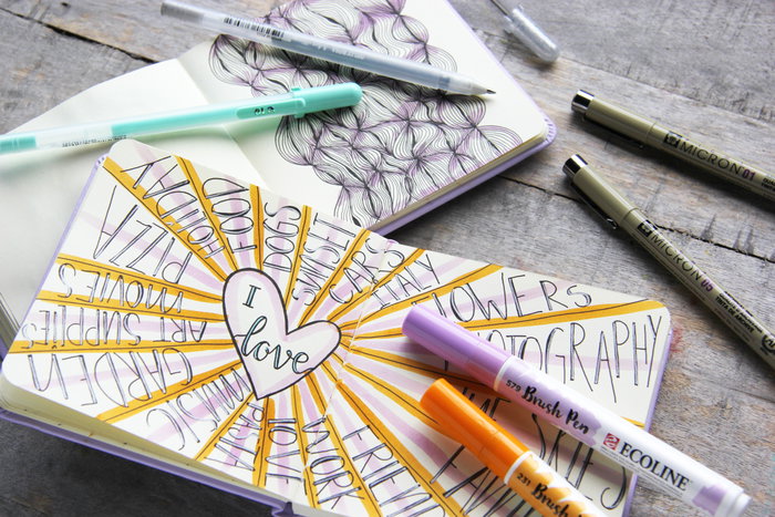 Estuche de diario Happiness