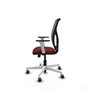 PIQUERAS Y CRESPO Silla de oficina Motilla Sincro/Traslack Granate y Gris