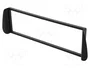 PER.PIC. Bastidor de montaje de radio 1 DIN para Citroën Xsara Picasso, negro