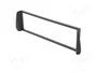 PER.PIC. Bastidor de montaje de radio 1 DIN para Citroën Xsara Picasso, negro