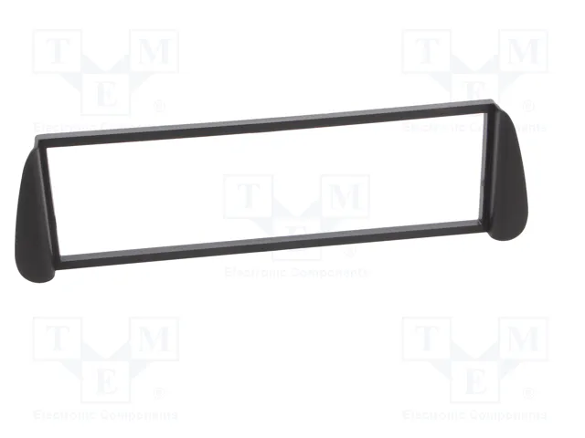 PER.PIC. Bastidor de montaje de radio 1 DIN para Citroën Xsara Picasso, negro