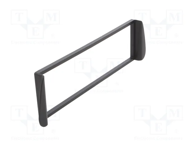 PER.PIC. Bastidor de montaje de radio 1 DIN para Citroën Xsara Picasso, negro