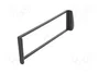 PER.PIC. Bastidor de montaje de radio 1 DIN para Citroën Xsara Picasso, negro