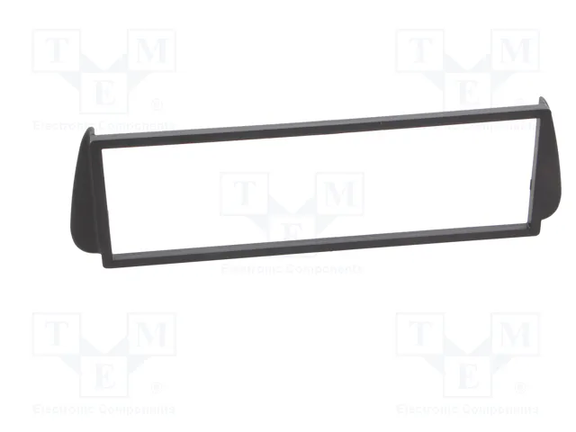 PER.PIC. Bastidor de montaje de radio 1 DIN para Citroën Xsara Picasso, negro