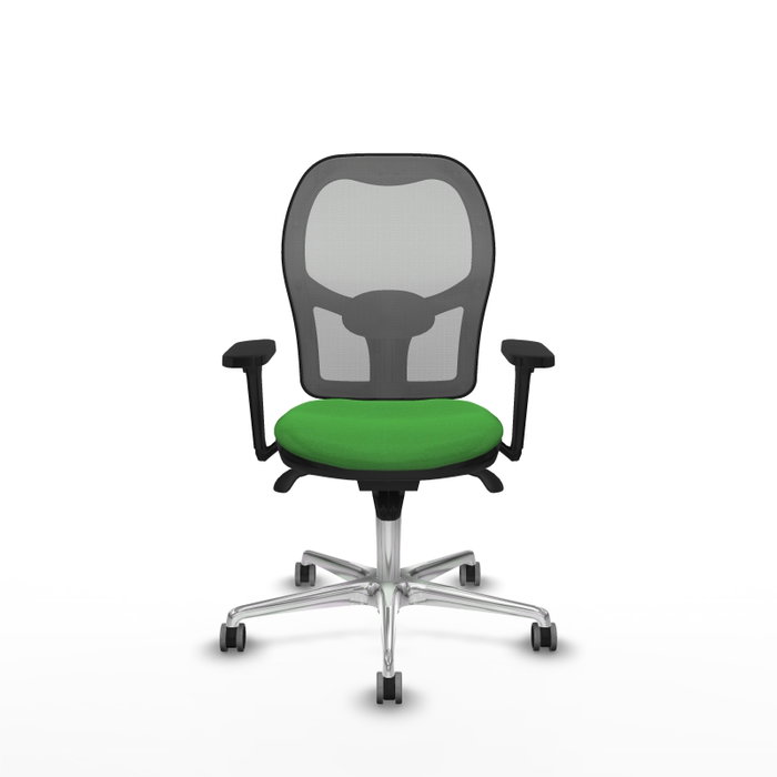 PIQUERAS Y CRESPO Silla de oficina Jorquera verde y gris PIQUERAS Y CRESPO Silla de oficina Jorquera verde y gris