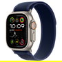 Apple Watch Ultra 2 GPS + Cellular 49mm Caja de Titanio Natural con Correa Trail Loop Azul - S/M