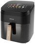 Cecotec Cecofry&Grill Smokin' 6500 Freidora de aire caliente 6,5 L, 2200 W, Negro/Marrón