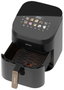 Cecotec Cecofry&Grill Smokin' 6500 Freidora de aire caliente 6,5 L, 2200 W, Negro/Marrón