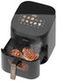 Cecotec Cecofry&Grill Smokin' 6500 Freidora de aire caliente 6,5 L, 2200 W, Negro/Marrón