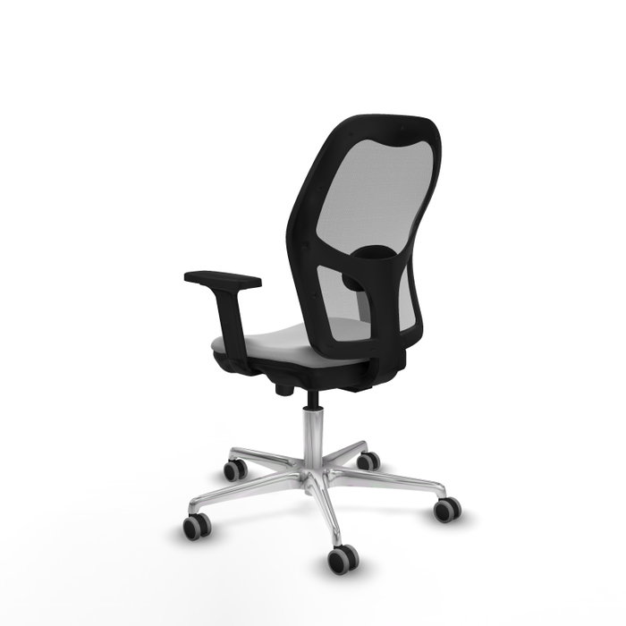 PIQUERAS Y CRESPO Silla de oficina Jorquera Gris con mecanismo Sincro/Traslack