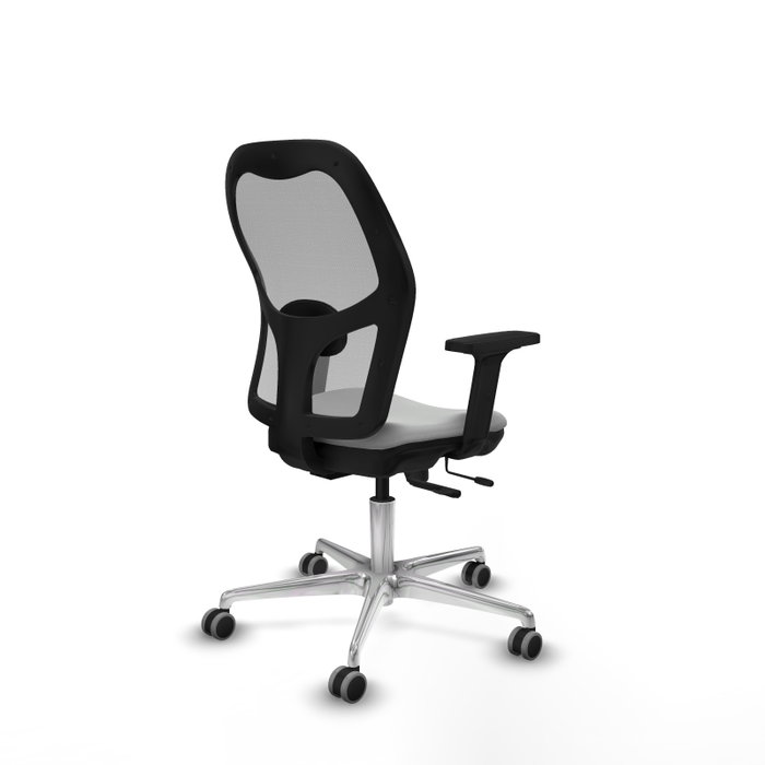 PIQUERAS Y CRESPO Silla de oficina Jorquera Gris con mecanismo Sincro/Traslack