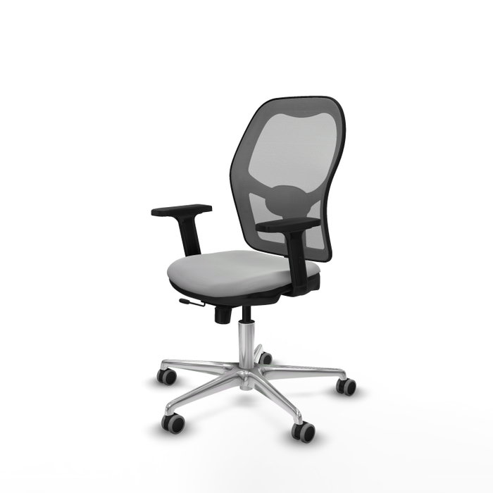 PIQUERAS Y CRESPO Silla de oficina Jorquera Gris con mecanismo Sincro/Traslack