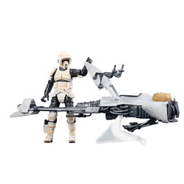 Hasbro Figura Speeder Bike Scout Trooper & Grogu The Mandalorian Star Wars 9cm
