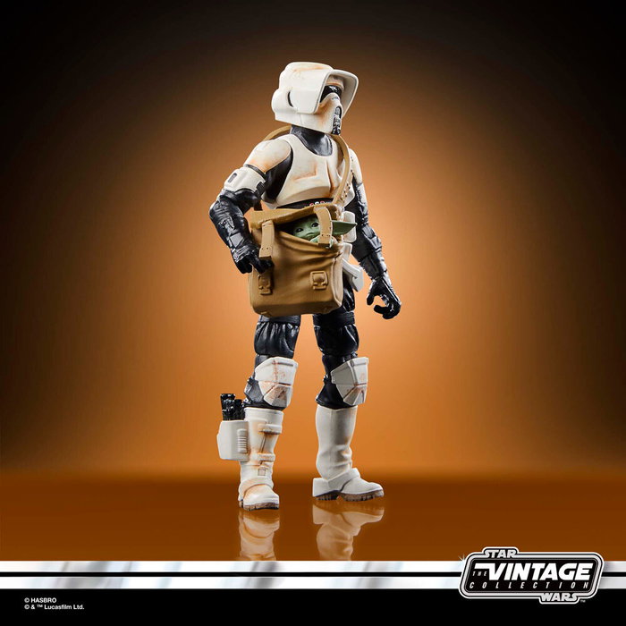 Hasbro Figura Speeder Bike Scout Trooper & Grogu The Mandalorian Star Wars 9cm Hasbro Figura Speeder Bike Scout Trooper & Grogu The Mandalorian Star Wars 9cm