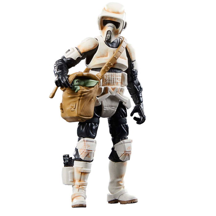 Hasbro Figura Speeder Bike Scout Trooper & Grogu The Mandalorian Star Wars 9cm Hasbro Figura Speeder Bike Scout Trooper & Grogu The Mandalorian Star Wars 9cm