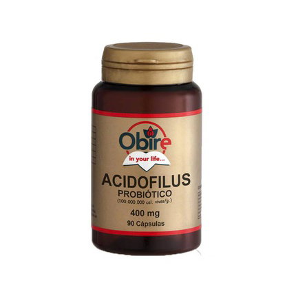 OBIRE Acidofilus 90 cápsulas de 400 mg OBIRE Acidofilus 90 cápsulas de 400 mg