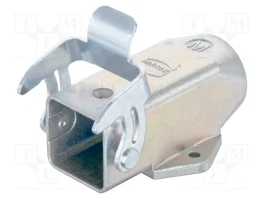 HARTING Carcasa para conectores HDC tamaño 3A Han® A y Han® EMC recto