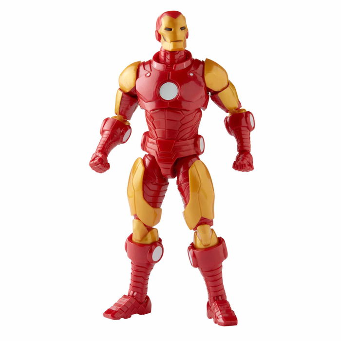 Hasbro Marvel Legends Figura Iron Man MK LXXXV, 15 cm PVC Articulado con Cabeza y Manos Opcionales