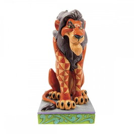 Enesco Figura Disney El Rey León Scar por Jim Shore - Edición 30 Aniversario
