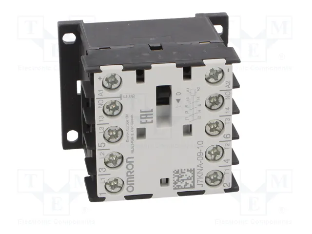 OMRON Contactor J7KNA 3-polar 9A 230VAC