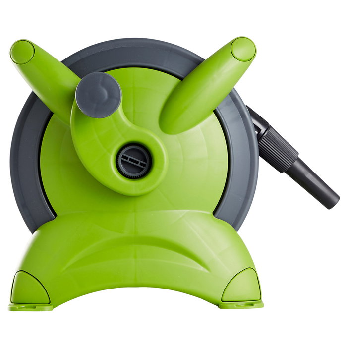 Grouw Carrete con Manguera para 15 Metros con Enrollado Manual y Conectores