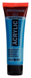 Amsterdam Amsterdam Standard Series Colores Acrílicos Tubo 20 ml Azul Brillante 564