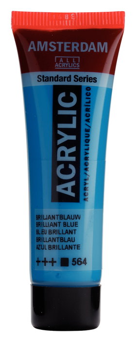 Amsterdam Amsterdam Standard Series Colores Acrílicos Tubo 20 ml Azul Brillante 564 Amsterdam Amsterdam Standard Series Colores Acrílicos Tubo 20 ml Azul Brillante 564